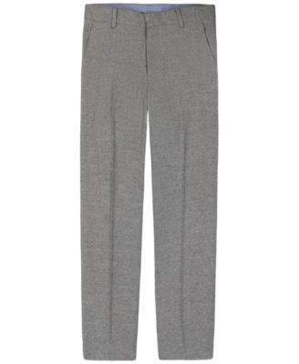 Boys' 8-20 Brushed Herringbone Straight-Leg Pants