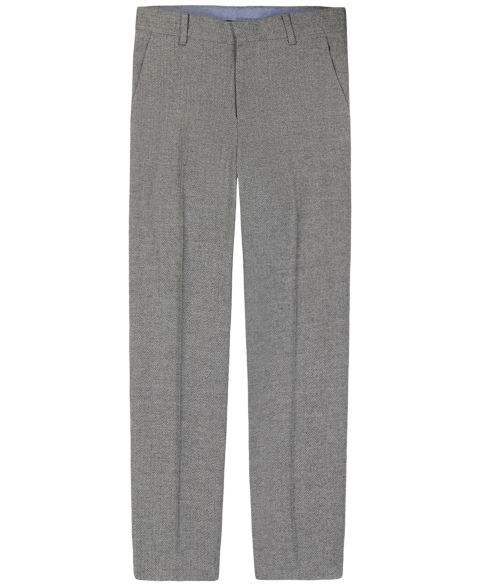 Брюки Tommy Hilfiger Brushed Herringbone Straight-Leg Pants для мальчиков, цвет: Серый меланжевый