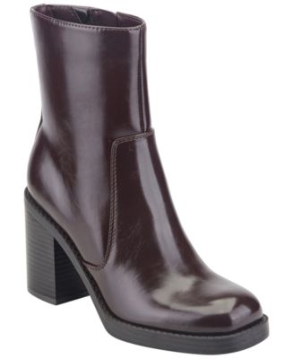 Women's Naria Square Toe Block Heel Booties