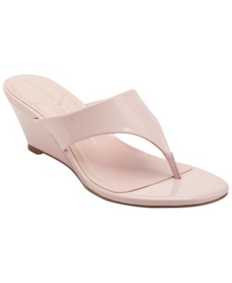 Women's Posta Thong Slip-On Wedge Sandals