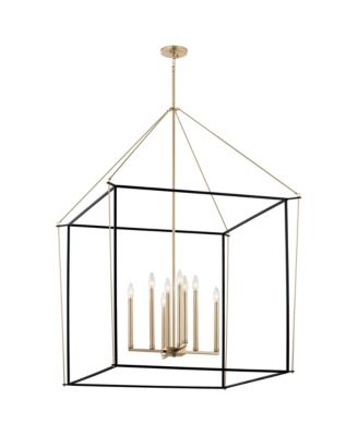 Eisley Champagne Bronze Foyer Pendant 8Lt