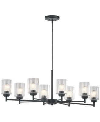 Winslow 44 1/4" Wide Steel 8-Light Chandelier