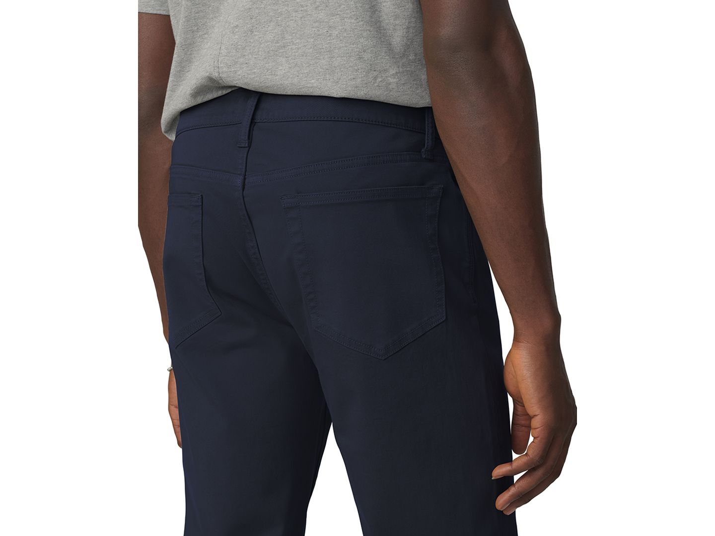 Мужские джинсы Joe's Jeans The Brixton Twill Straight, цвет: Тёмный сапфировый — фото 5