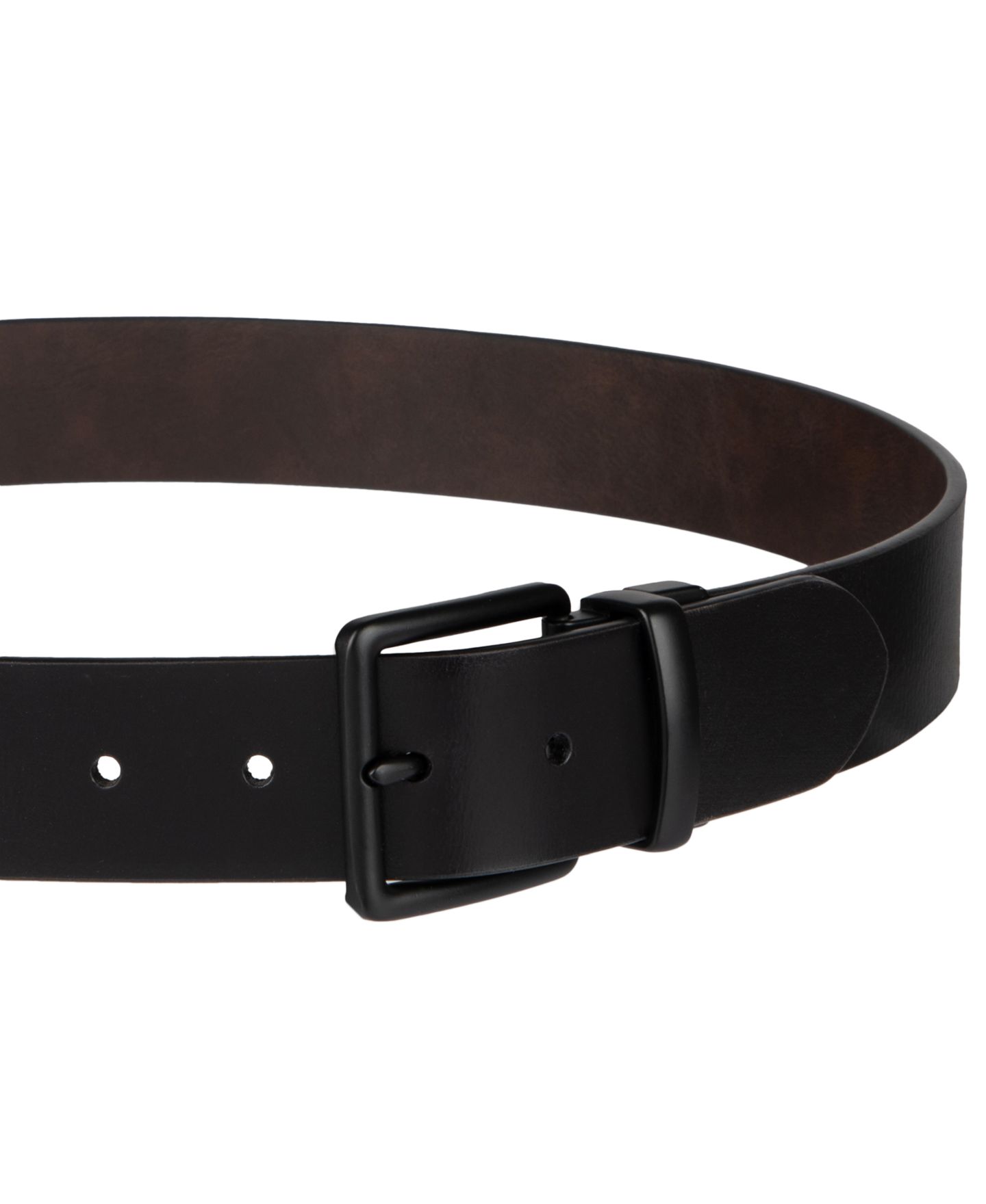 Мужской ремень Levi's 38MM Reversible Leather-Blend Belt, цвет: Чёрный / Коричневый — фото 5
