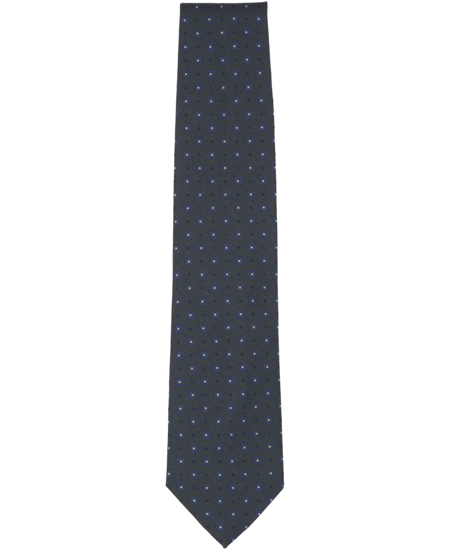 Мужские галстуки Brooks Brothers Diamond Dot Neat Classic Width Tie, цвет: Зелёный — фото 2