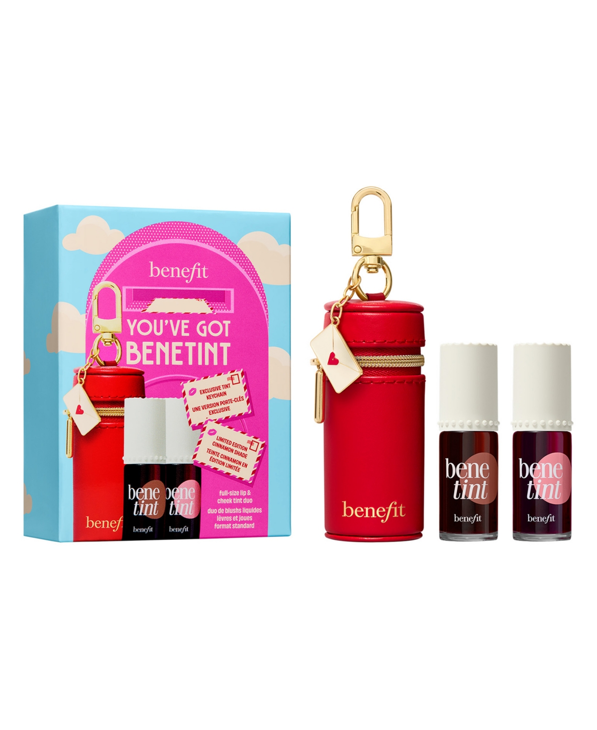 Benefit Cosmetics 3-Piece You've Got Benetint Limited-Edition Lip & Cheek Tint Duo Set