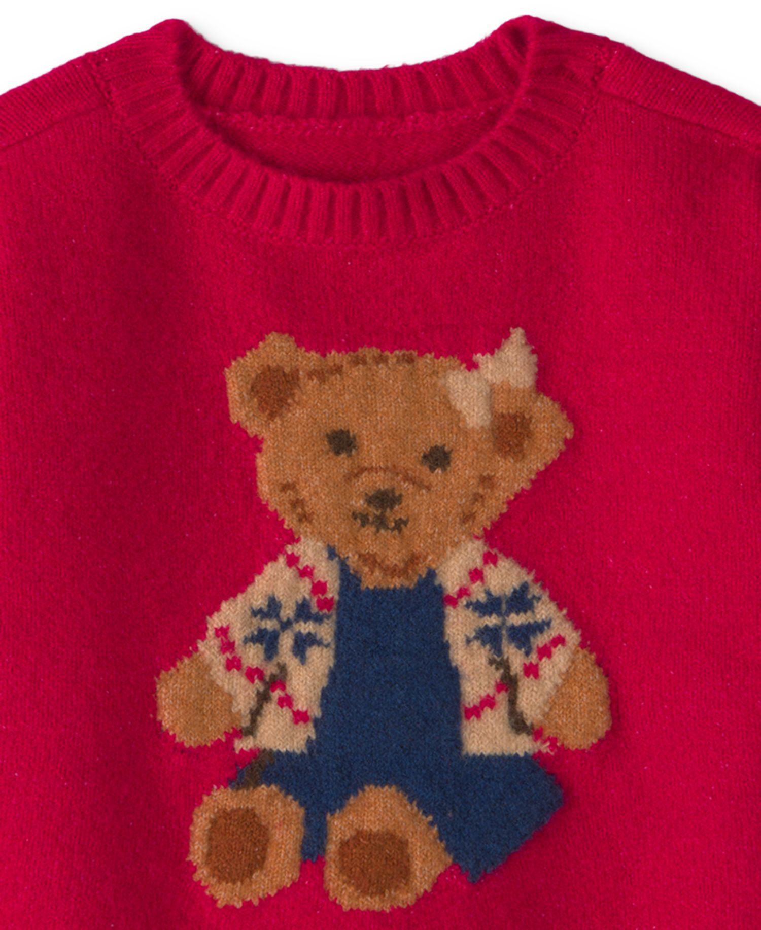 Baby Girls' Long-Sleeve Crew Neck Sweater