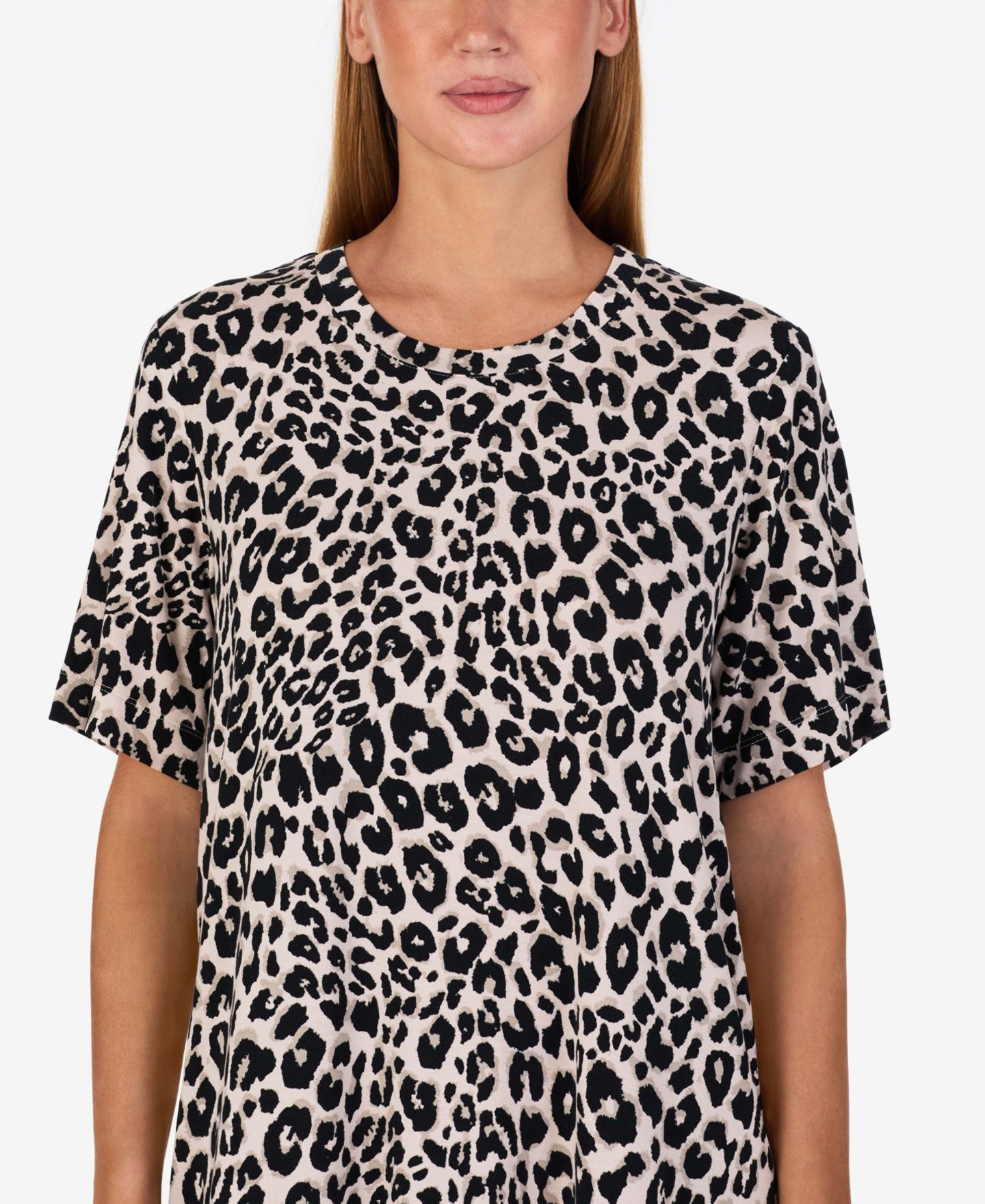 Сорочка Leopard-Print, короткий рукав — Sanctuary, цвет: Коричневый леопардовый — фото 3