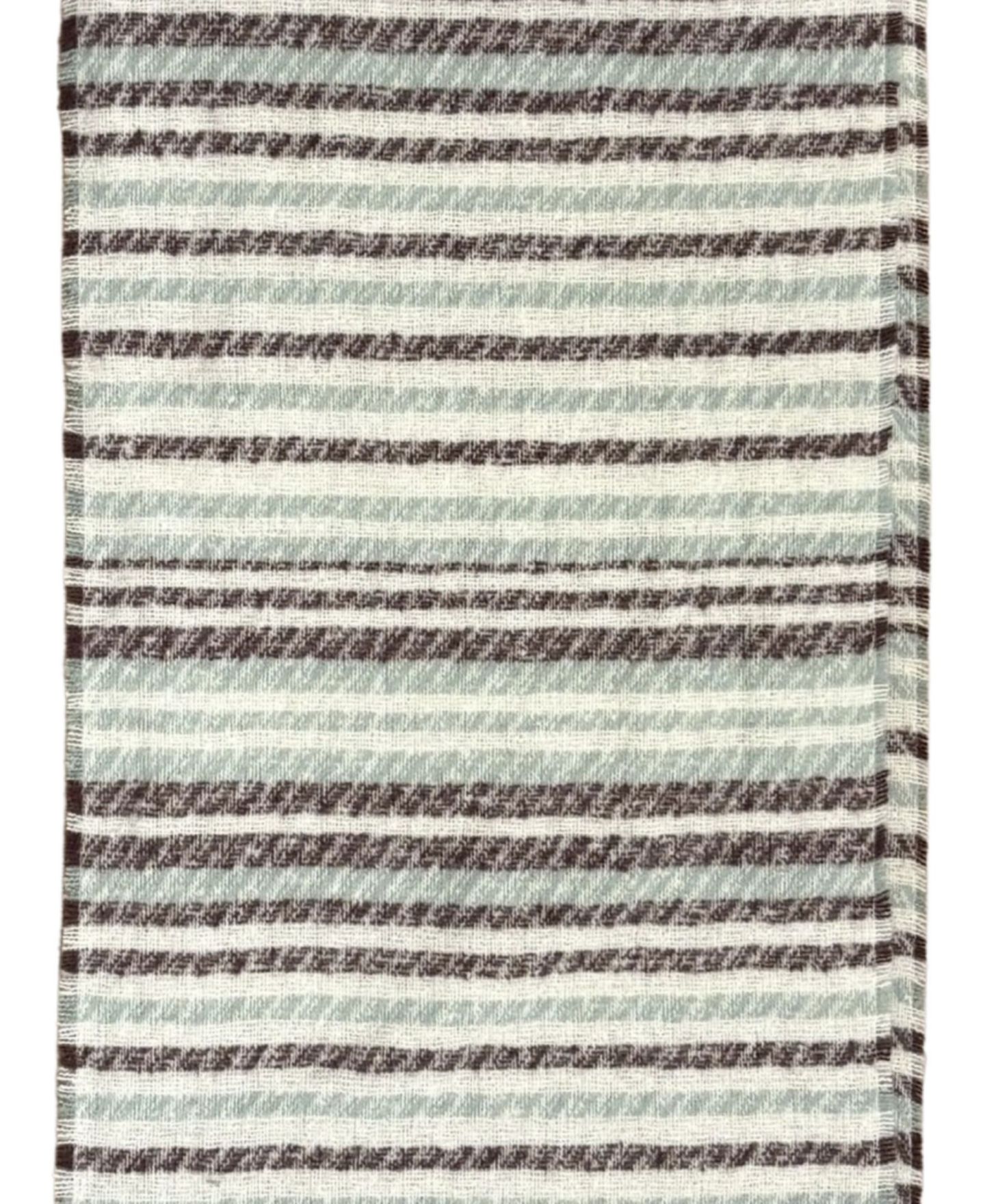 Женский шарф Marcus Adler Stripe Tassel, цвет: Синий — фото 3