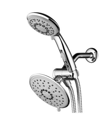 Rainfall Shower Head Handheld Combo 3-Way Diverter Pause Setting