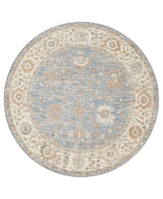 Garza VIO-130 6'6" x 6'6" Round Area Rug