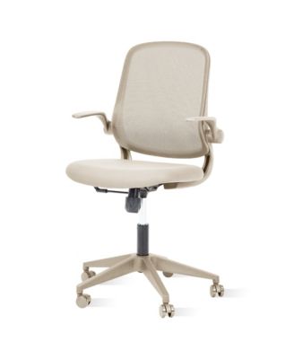 Ergonomic mesh office chair with lumbar support, adjustable swivel chair, padded seat, and casters. Suitable for offices, living rooms, and bedrooms