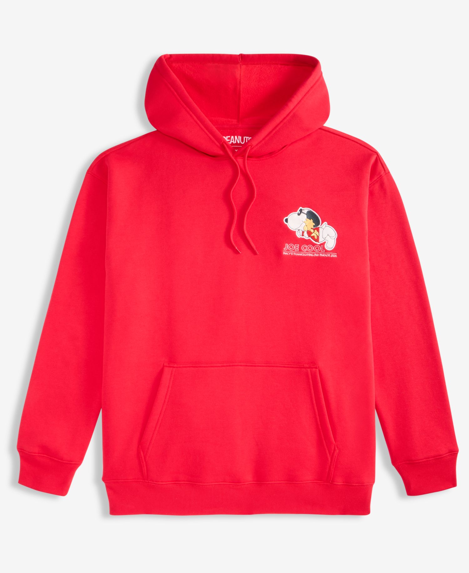 100th Thanksgiving Day Parade Adult Unisex Joe Cool Snoopy & Woodstock Balloon Pullover Hoodie