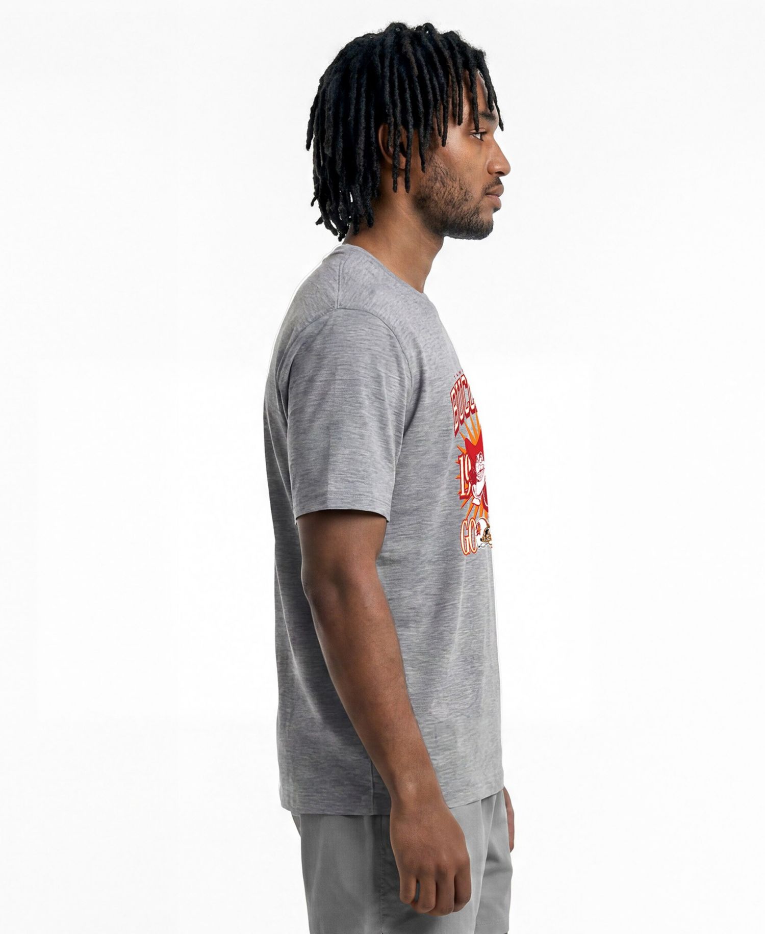 Men's Gray Tampa Bay Buccaneers Disney X Champion All Star T-Shirt