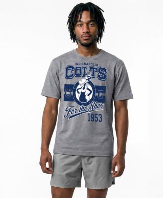 Men's Gray Indianapolis Colts Disney X Champion All Star T-Shirt