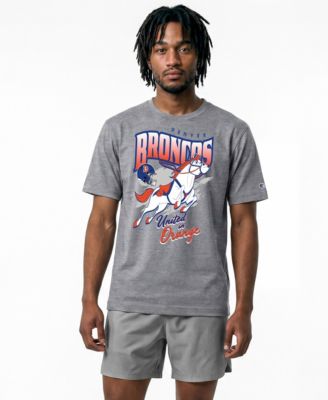 Men's Gray Denver Broncos Disney X Champion All Star T-Shirt