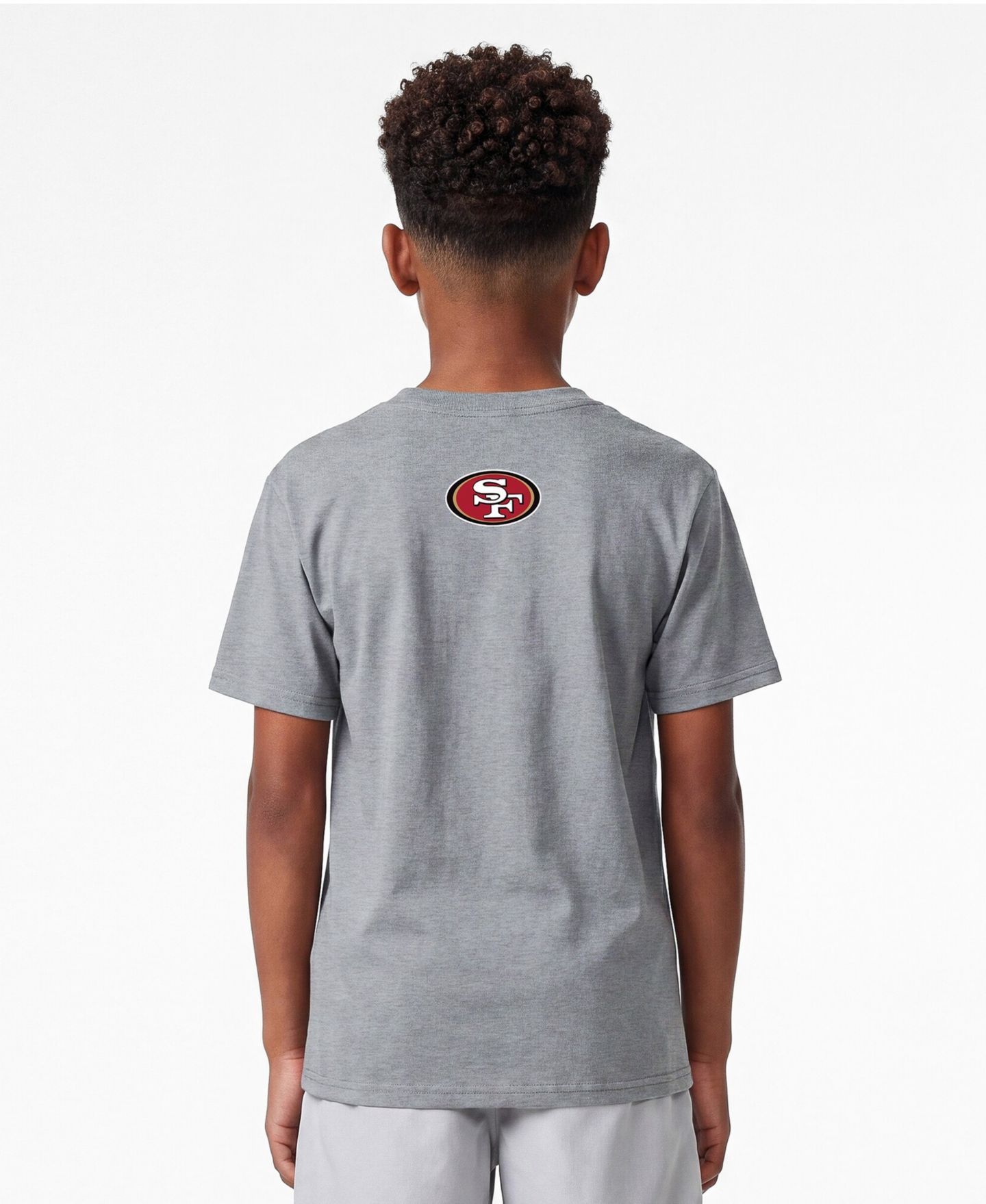 Детская футболка Champion Heather Gray San Francisco 49ers Disney X Champion — фото 5