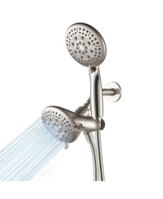 Dual Shower Head 2-in-1 Rainfall Handheld System