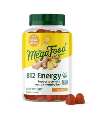 Vitamin B12 Energy Gummies Methyl B12 Gummies 70 Ginger Gummies