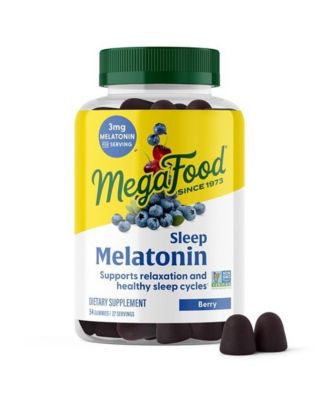 Melatonin Gummies 3mg Sleep Support for Adults 54 Berry Gummies