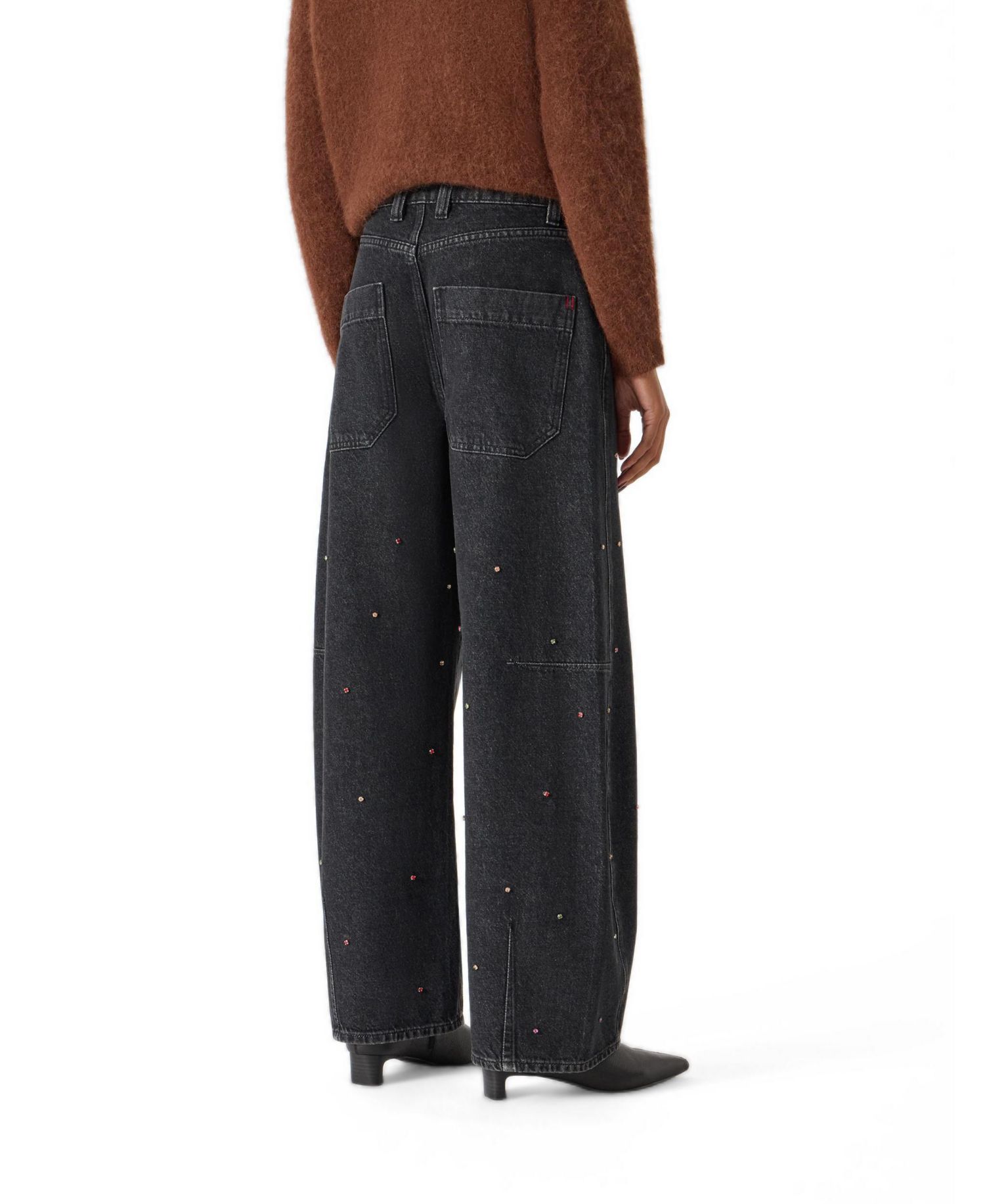 Women's Bree High-Waisted Barrel-Leg Relaxed-Fit Jeans