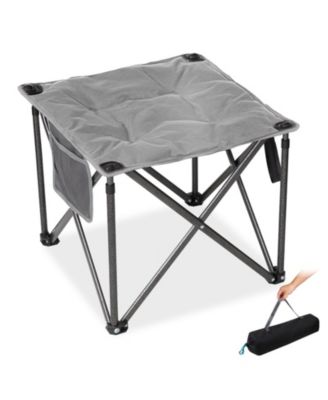 Folding Tripod Stool Portable Fishing Chair Padded Seat Heavy Duty Camping Carry Bag Hiking Travel