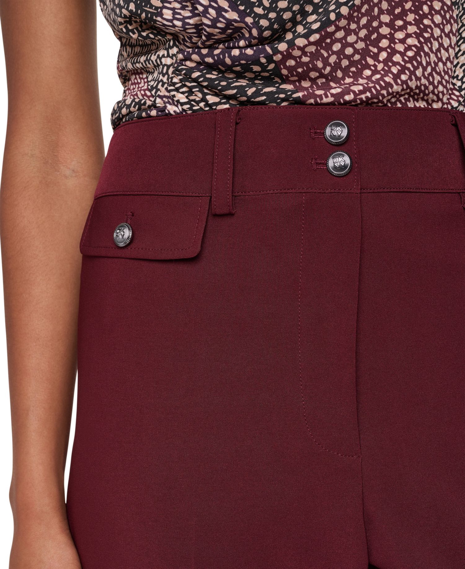 Women's High-Waisted Wide-Leg Dress Pants