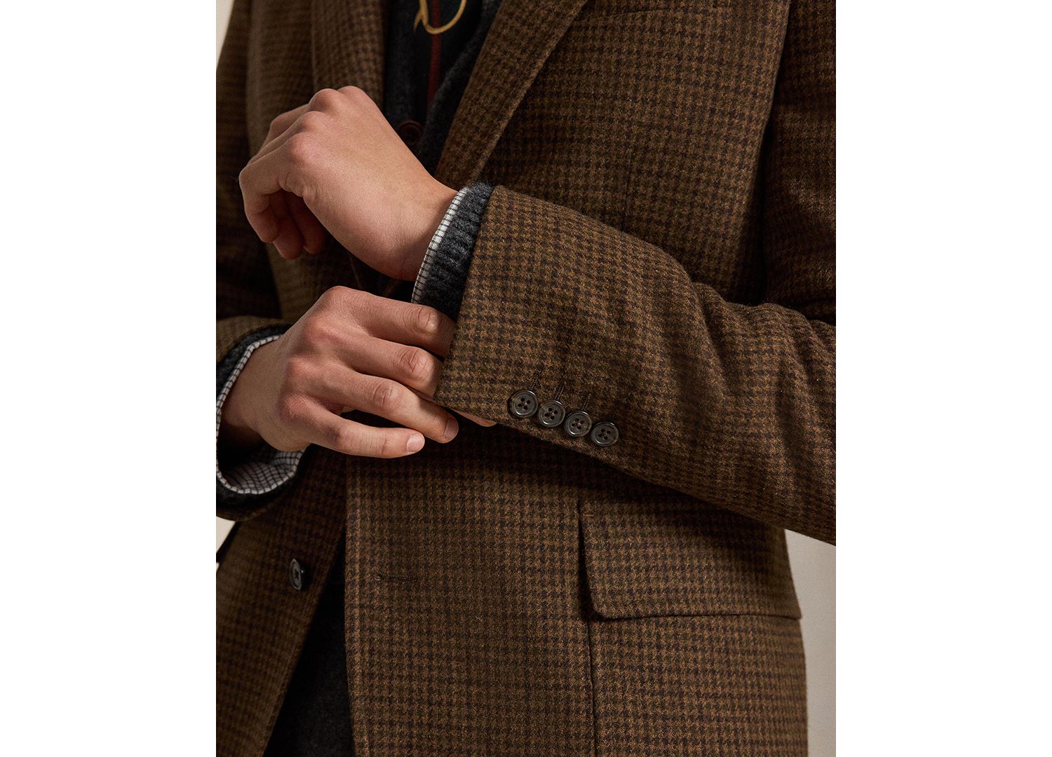 Men's Modern-Fit Plaid Wool-Blend Sport Coat