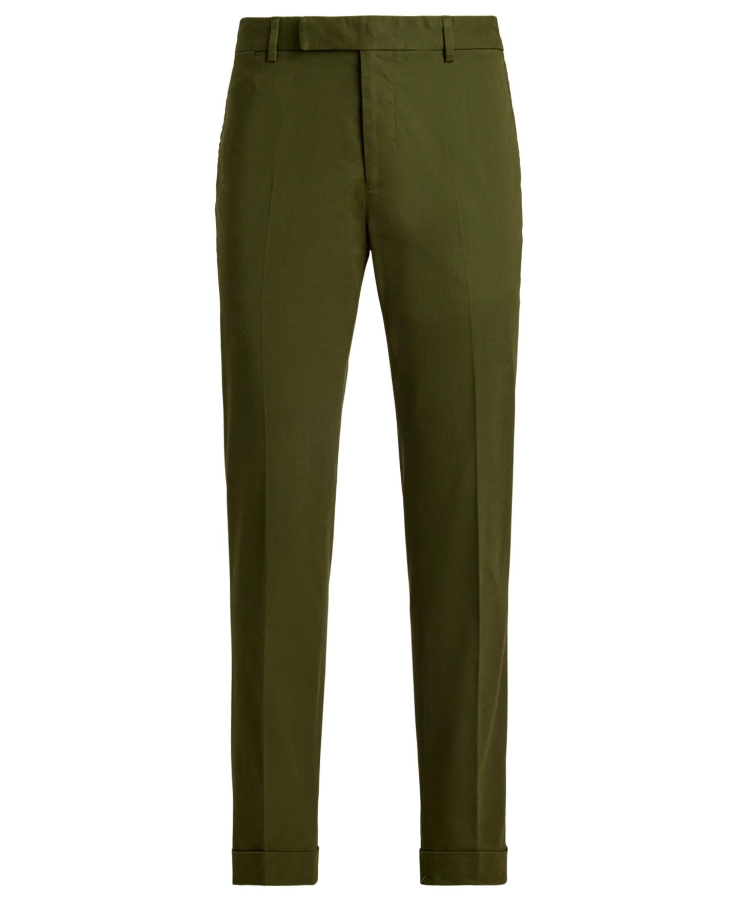 Мужские брюки Polo Ralph Lauren Stretch Chino Suit Trousers, цвет: Зелёный — фото 5
