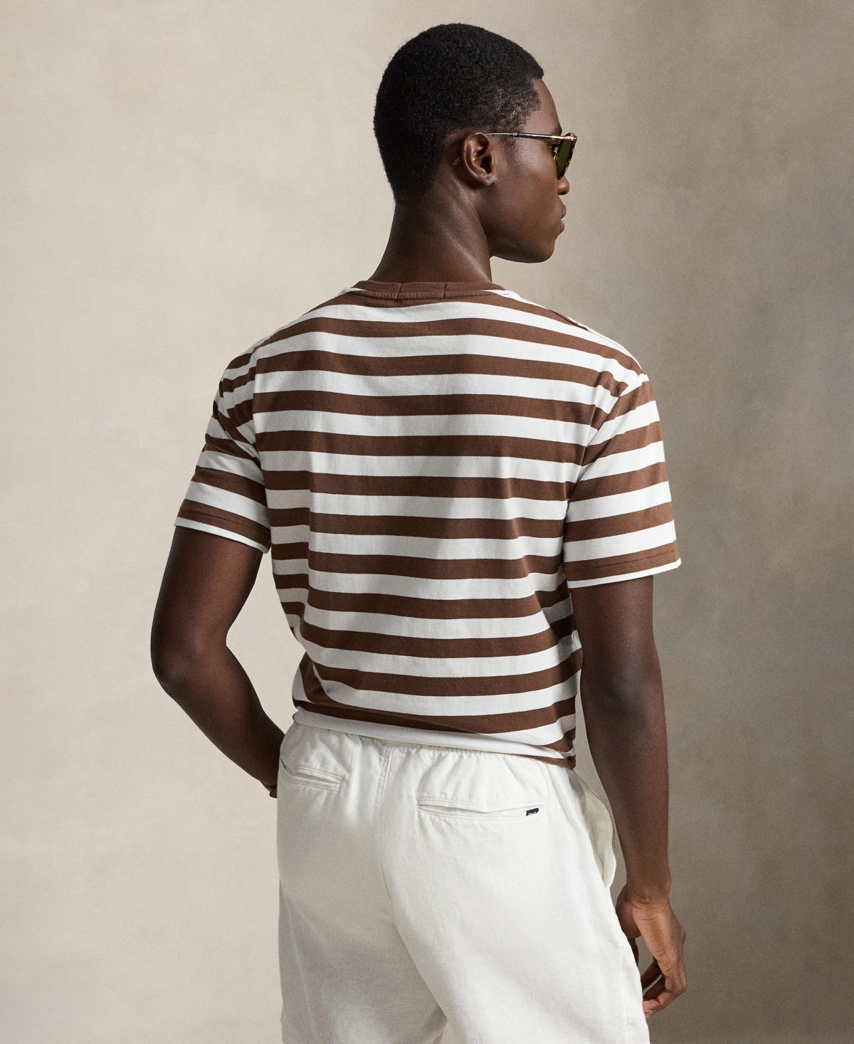 Polo Ralph Lauren Men's Classic-Fit Striped Cotton Jersey T-Shirt
