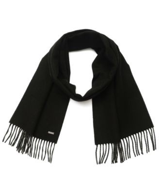 Men's Bicolor Fringe Scarf