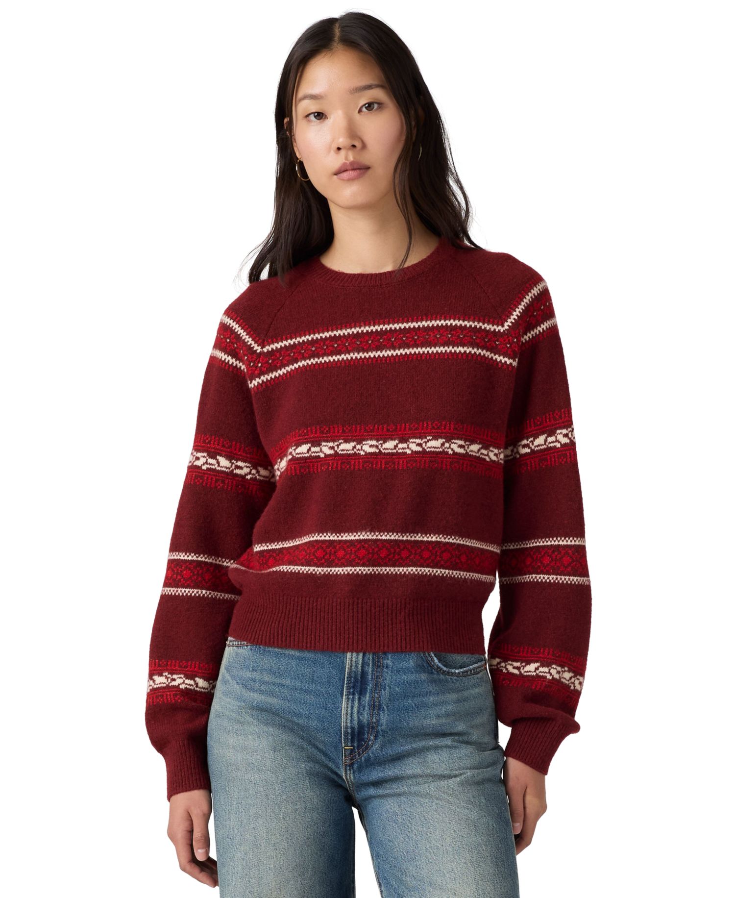 Coralie Fairisle V7 Тёплый Cabernet