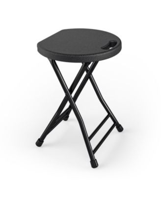 Folding Stool Portable Steel Frame Camping Chair