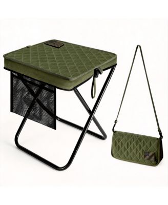 Portable Collapsible Stool Adults Camping Travel Seat Outdoor