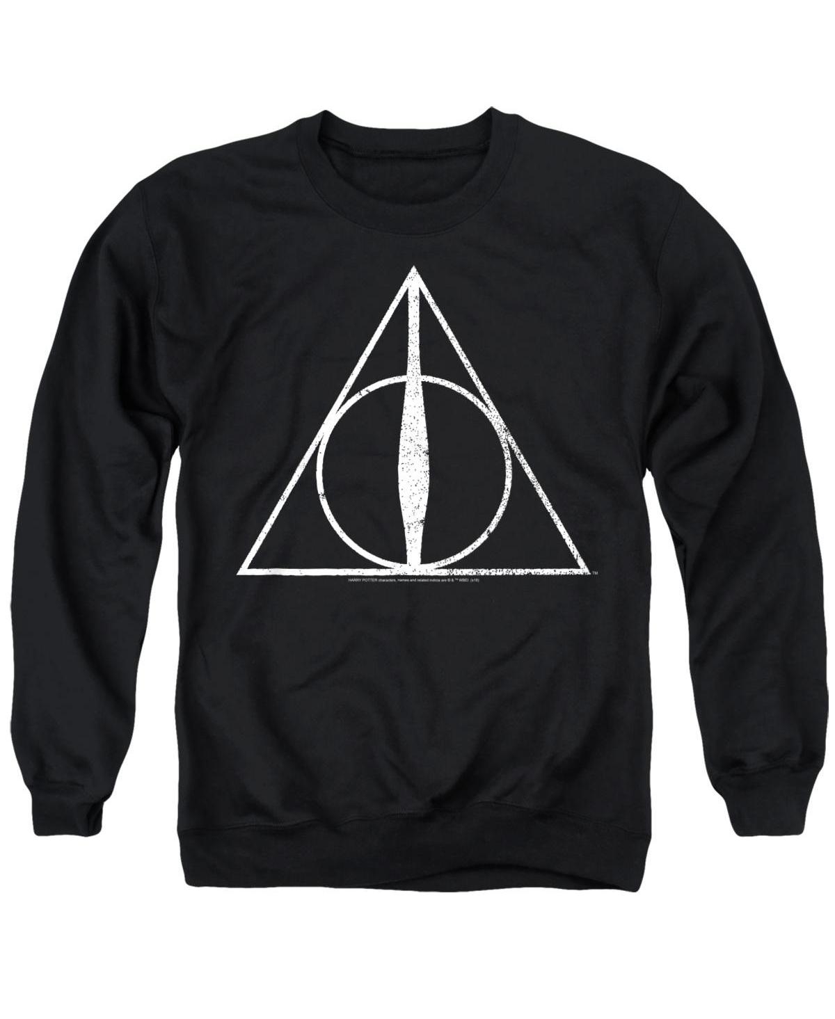Harry Potter Men's Deathly Hallows Crewneck Sweatshirt