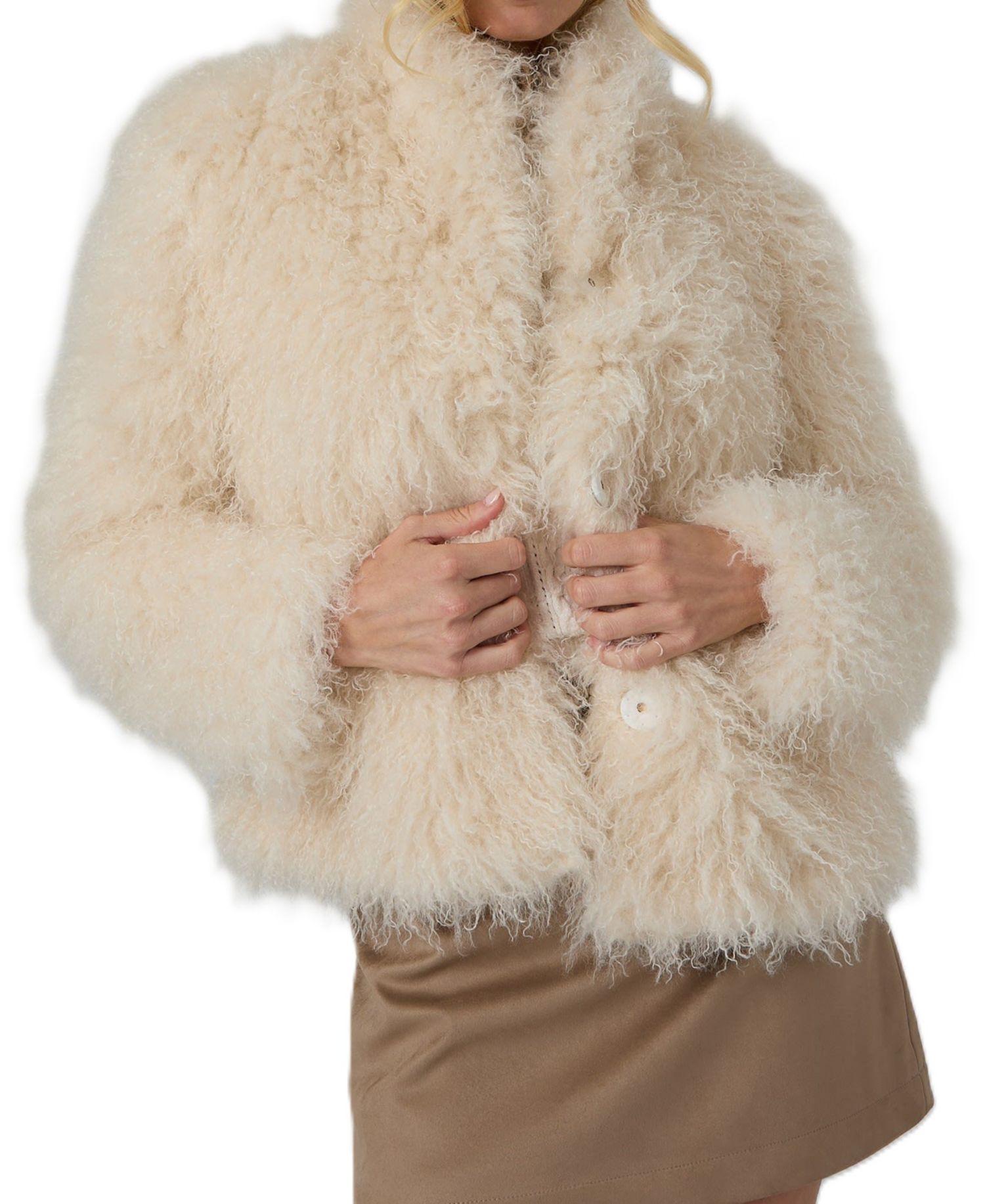 Women's Simona Faux Fur Teddy Jacket