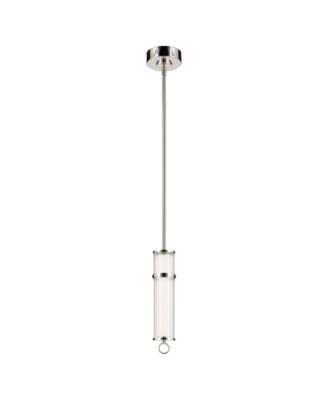 Riven 15.5 Inch LED 1 Light Pendant in Polished Nickel