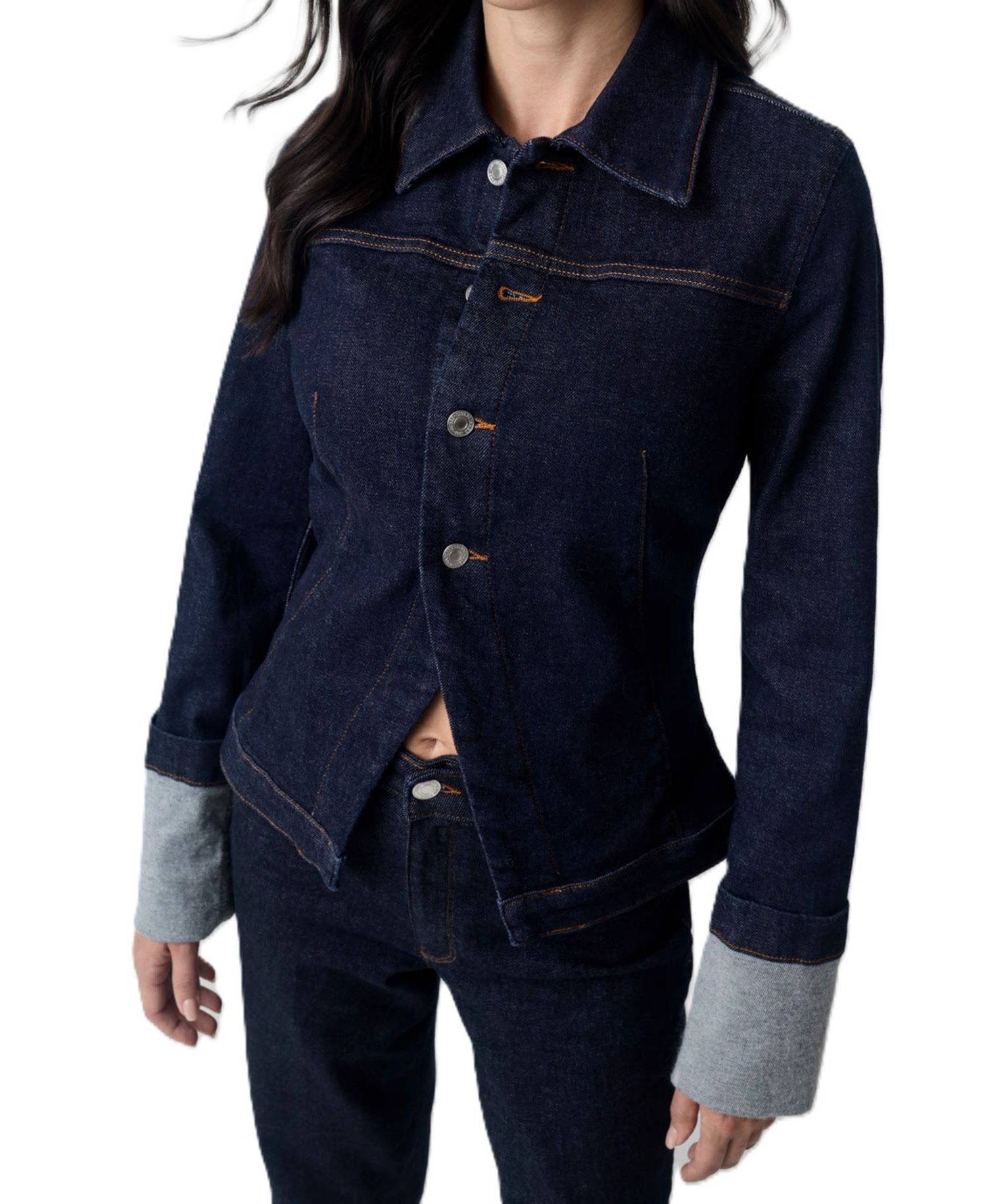 Women's Madeline Cropped Denim Jacket