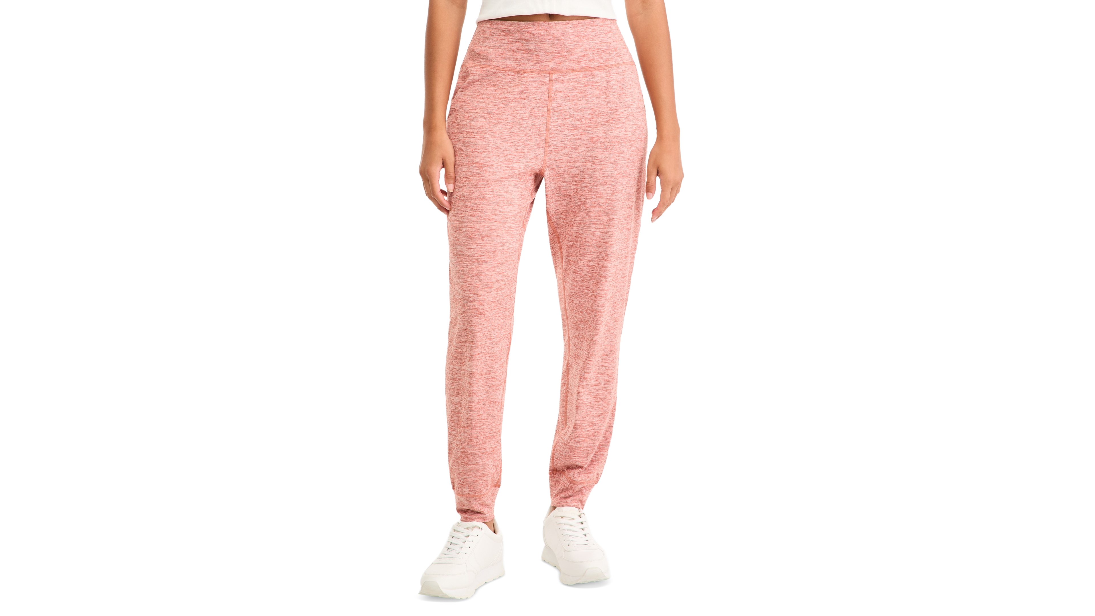 Calvin Klein Performance Women's Soft Melange Pull-On Ankle-Length Joggers
