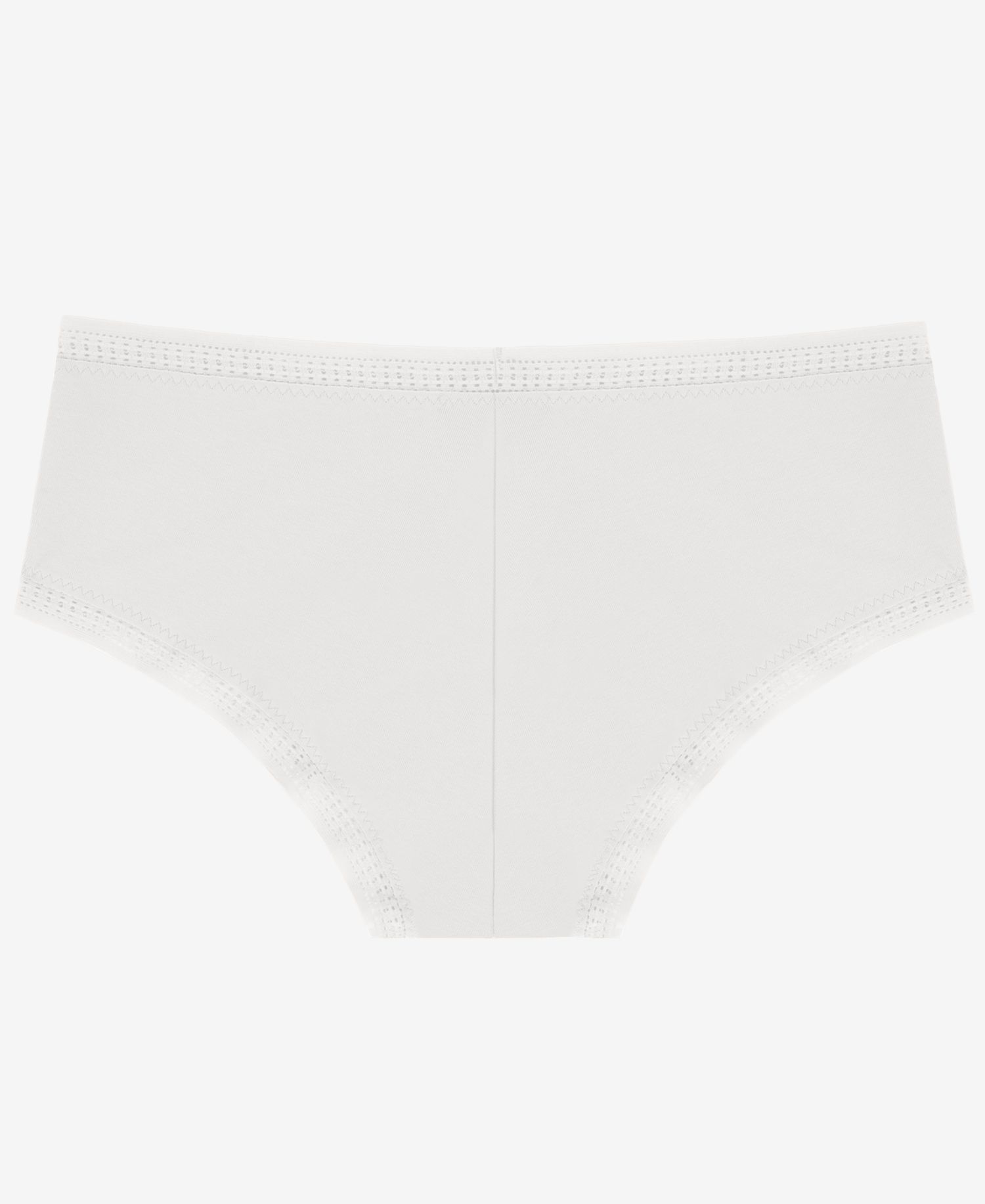 Women's Cabana Cotton-Blend Boyshort Crochet-Trim Panty, 3-Pack