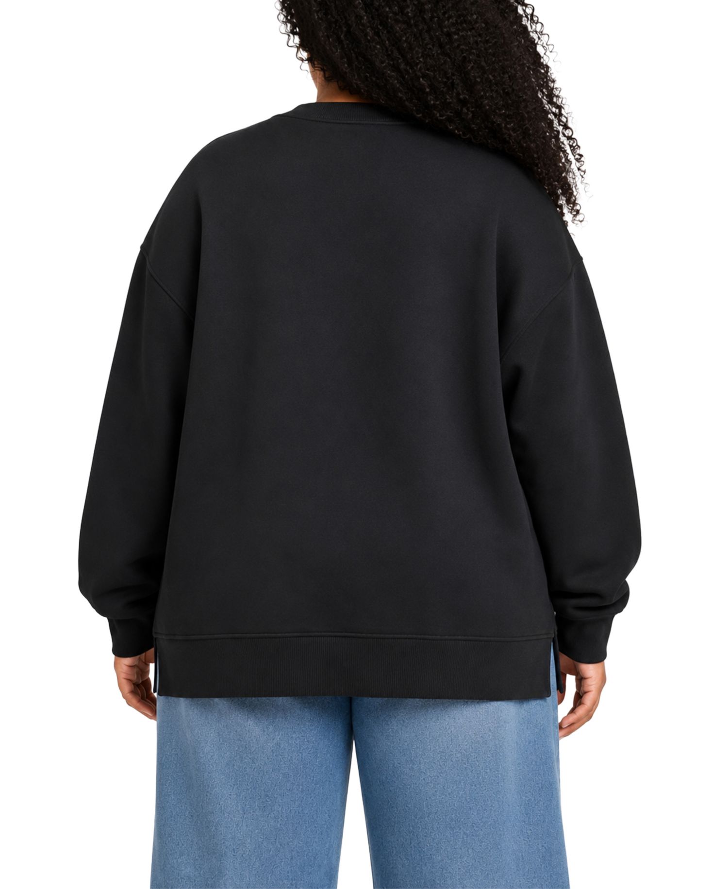 Plus Size Mickey Mouse Long-Sleeve Graphic Sweatshirt