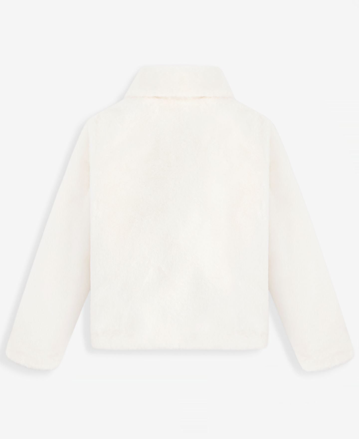 Куртка Epic Threads Solid Faux-Fur Jacket для девочек-малышей, цвет: Angel Whit — фото 2