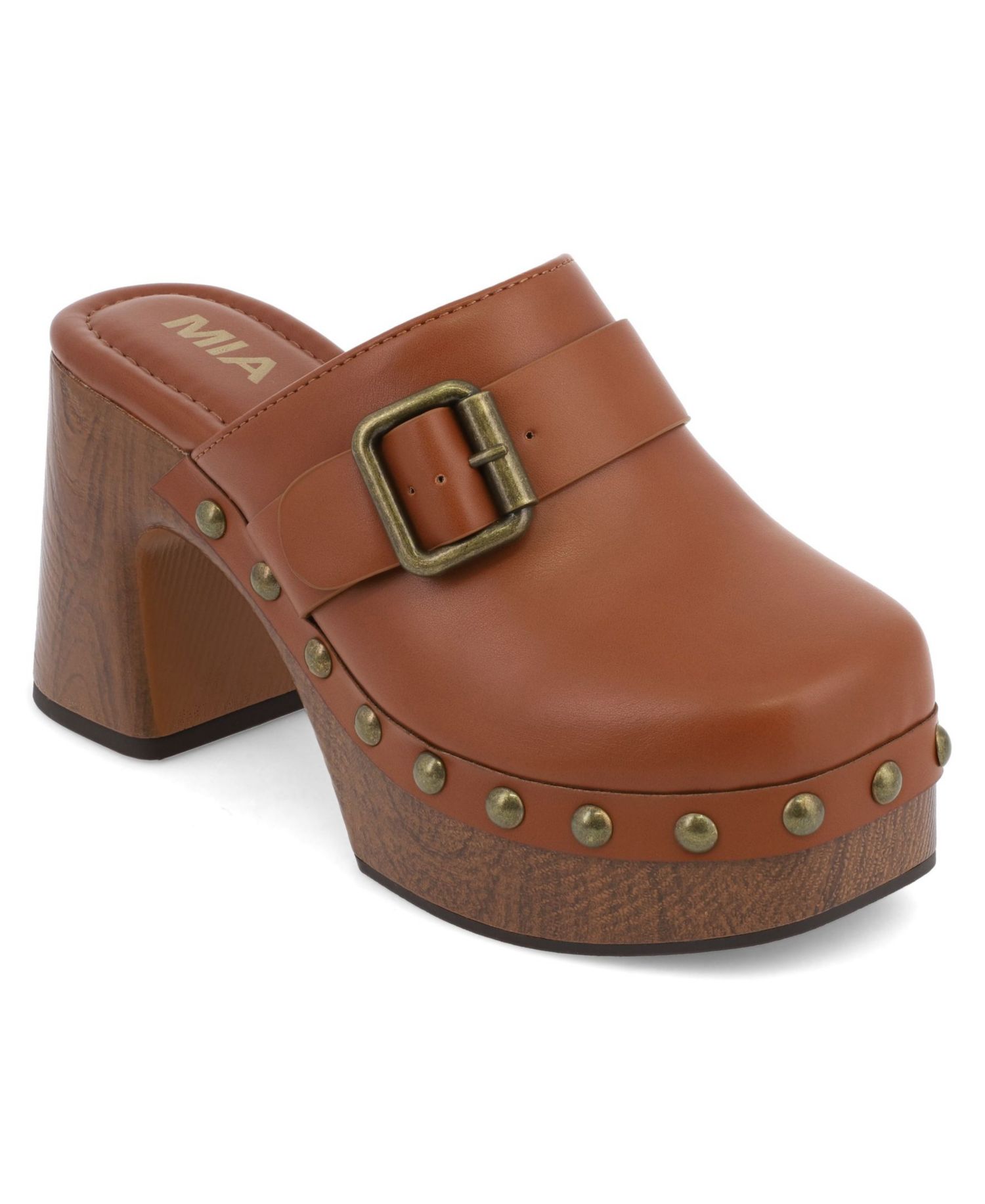 Women's Larina Studded Platform Clogs