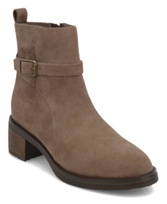 Women's Desmond Block Heel Buckle Booties