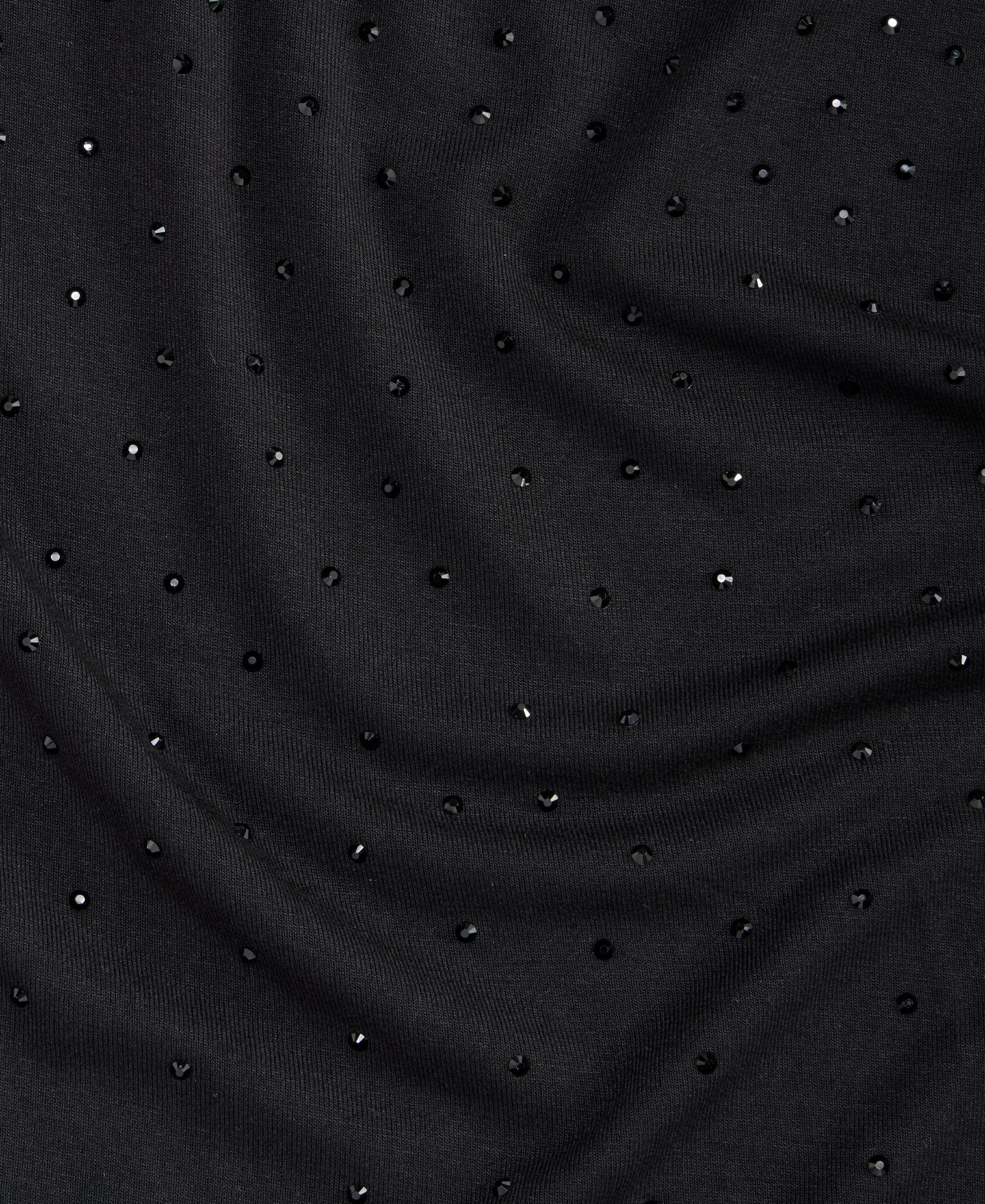 Женская футболка I.N.C. International Concepts Crystal Embellished Boat Neck Long-Sleeve, цвет: Глубокий чёрный — фото 4