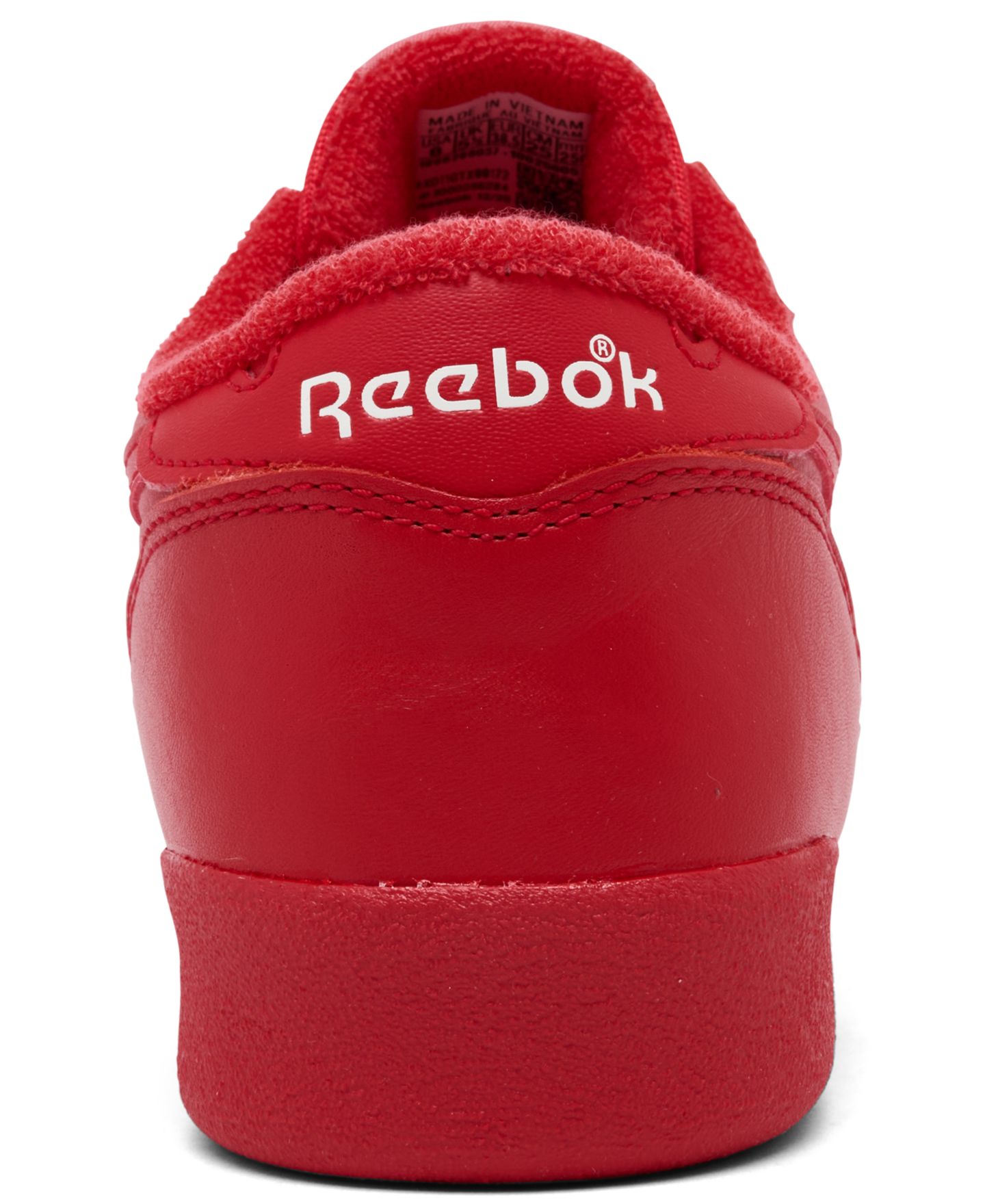 Женские кроссовки Reebok Freestyle Lo Casual, цвет: Красный — фото 4