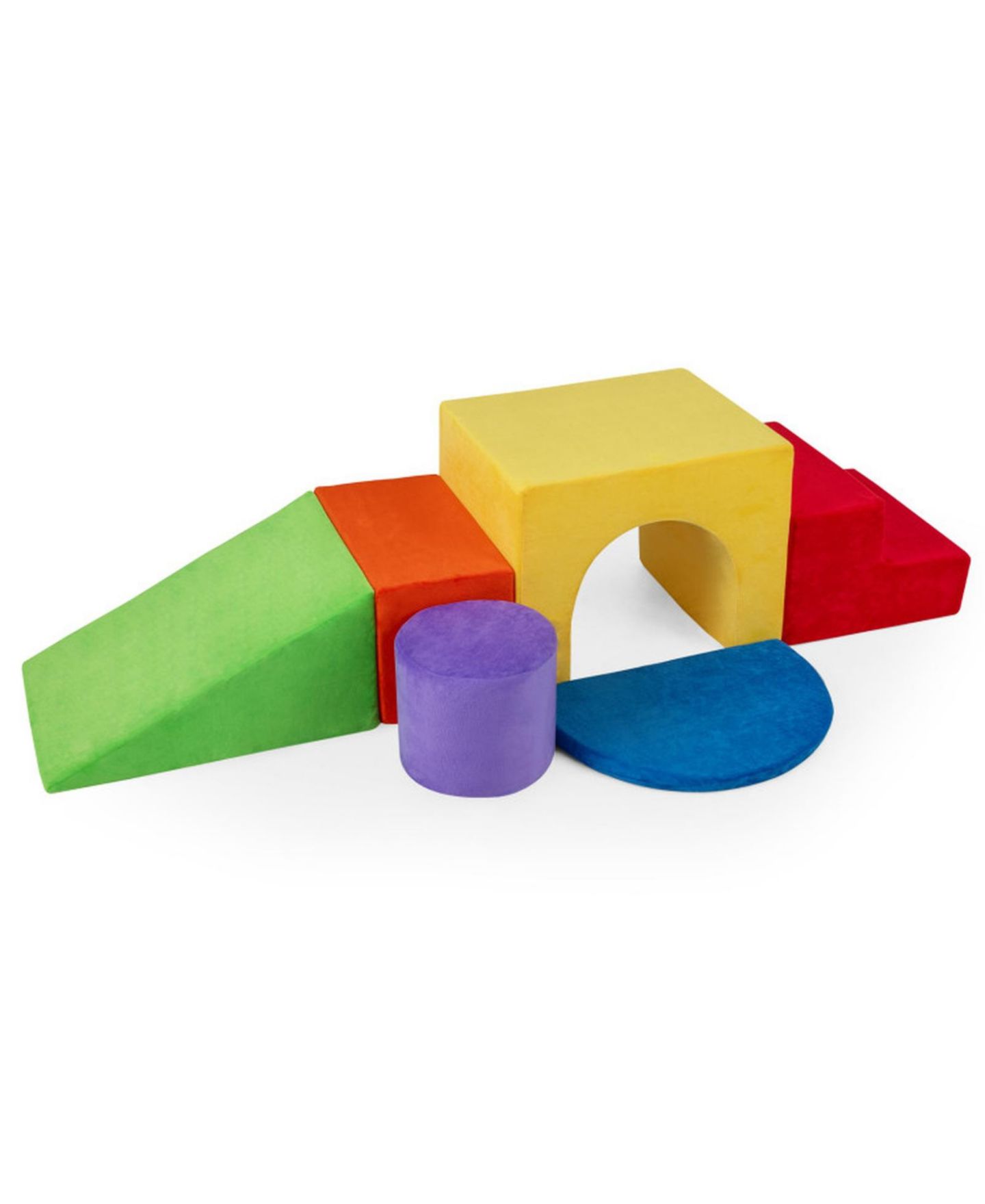 Детские конструкторы SUGIFT Soft Foam Climbing Block 6-Piece Play Set, Ages 3+, цвет: Красный — фото 1
