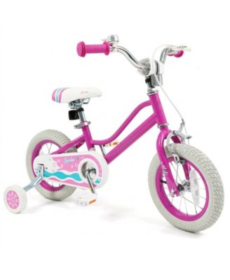 Starlight Wave 12 Inches with Removable Training Wheels and Dual Brake System Kids Bike, 110 lb. Capacity, Ages 3-4