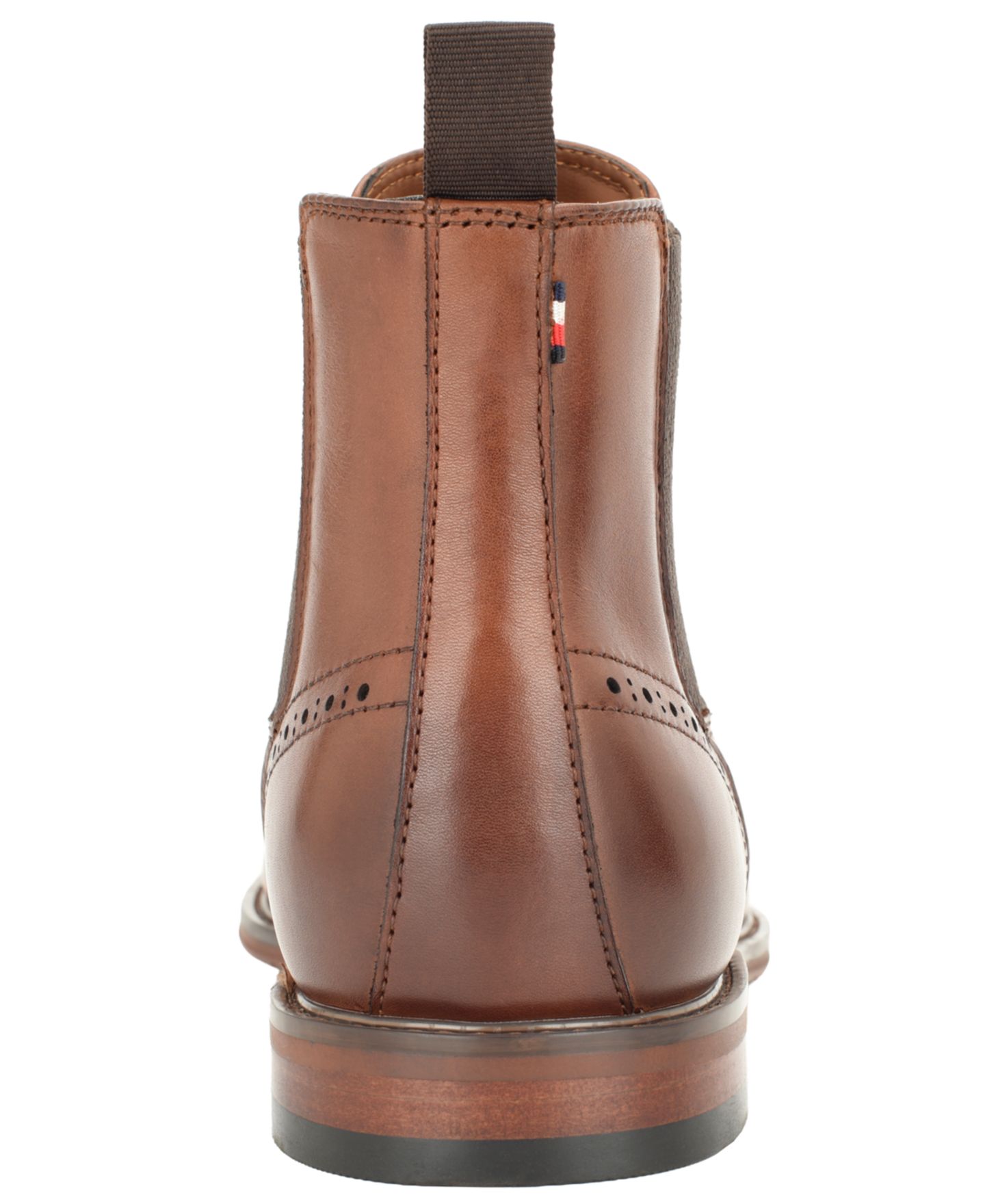 Мужские ботинки Tommy Hilfiger Craxty Leather Chelsea Pull-On, цвет: Светлый натуральный — фото 4