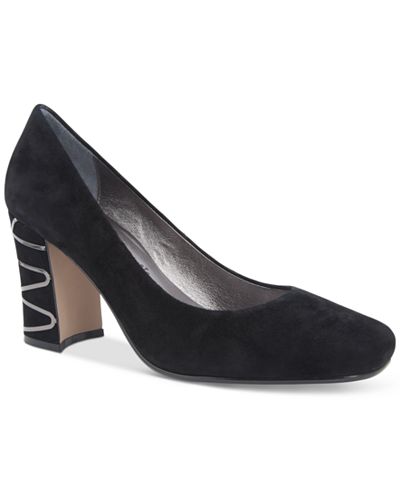 Nina Originals Starry Block-Heel Pumps